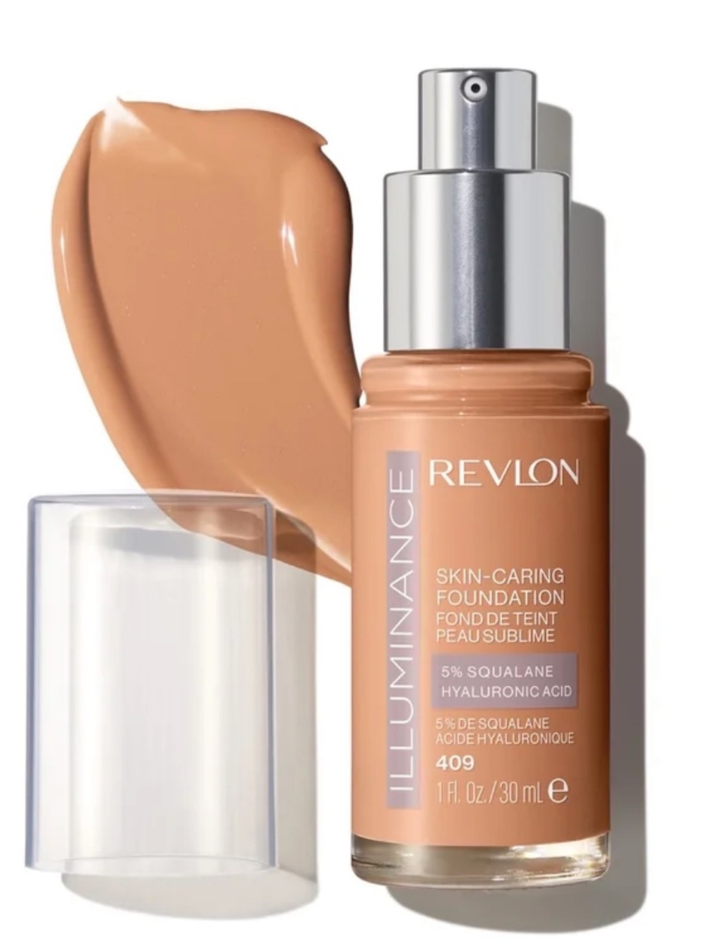 Revlon Illuminance Skin-Caring Foundation-409 Brûlée
